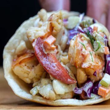 Wrap - Stir Fried Shrimp (Burrito)