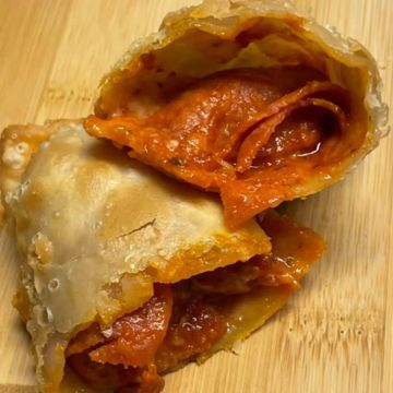 Sausage Pizza Empanada 