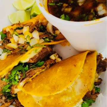 Quesa birria or birria tacos 