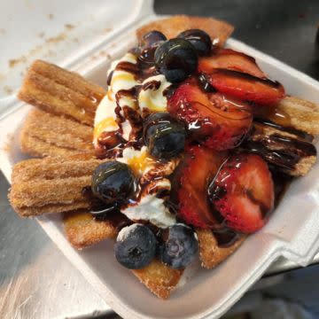 Churro Nachos w/ Chantilly Cream