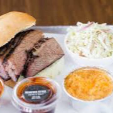 Brisket combo sandwich