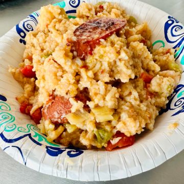 First Round Finish Jambalaya 