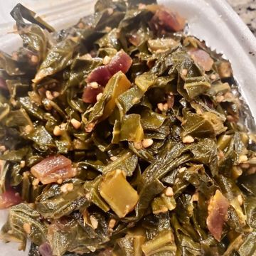 Kicked Up Collard Greens 