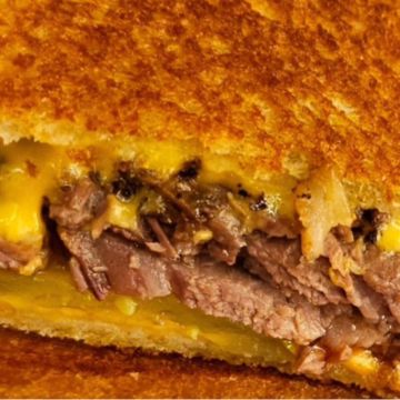 Smoked Brisket Grilled Cheese