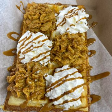 Pumpkin Pie Waffle