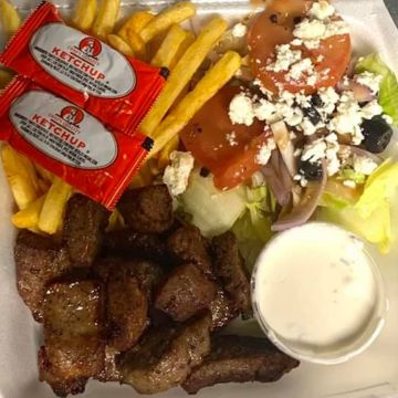 Lamb Gyro Plate