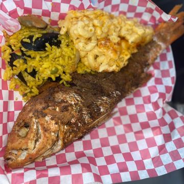 Fried Snapper Dinner