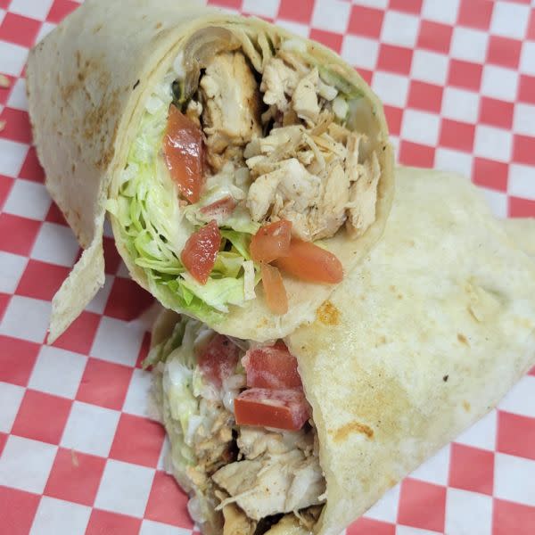 Grilled Chicken Wrap 