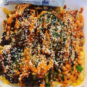 Kimchi Loaded Fries 