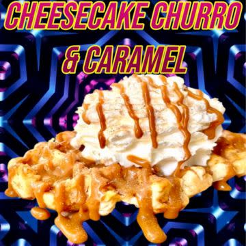 Cheesecake Churro & Caramel Waffle