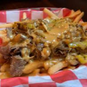 Philly cheesesteak fries