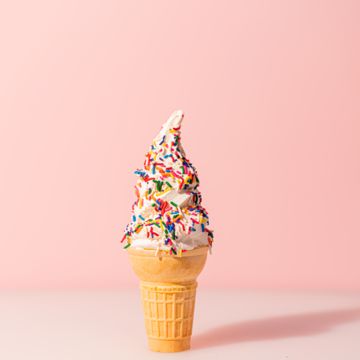 Rainbow Sprinkle Cone or Cup