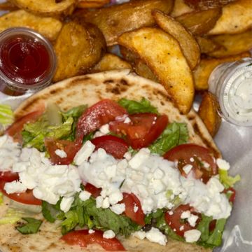 Gyros Titan Beef & Lamb  with Tzatziki Sauce