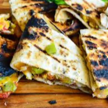 Grilled Veggie Quesadilla