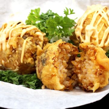Kimchi Rice Ball