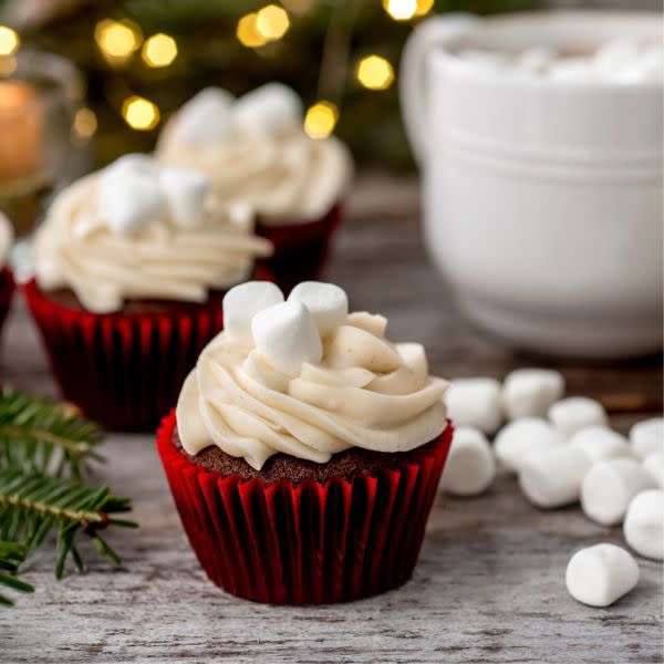 Hot Cocoa Cupcake