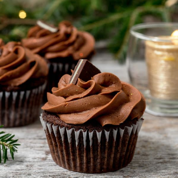 Chocolate Mint Cupcake