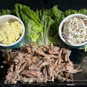 Pork dinner platter