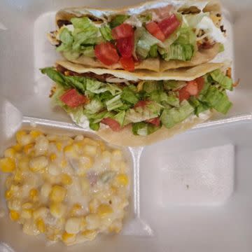 2 Tacos & 1 Side 