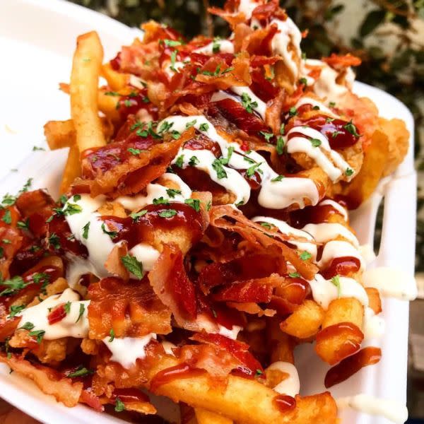 Chicken Bacon Ranch Fries 