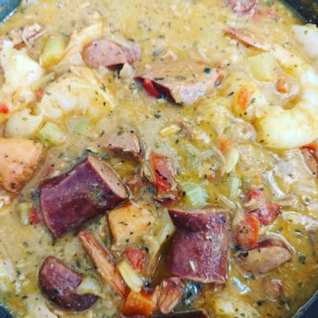 Sausage and Shrimp Gumbo 