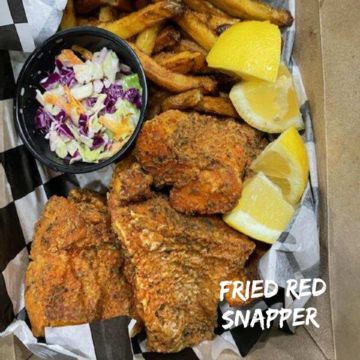 Fried Red Snapper 