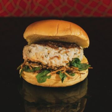 Angry Crab Cake Sandwich