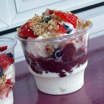 Acai magic parfait 