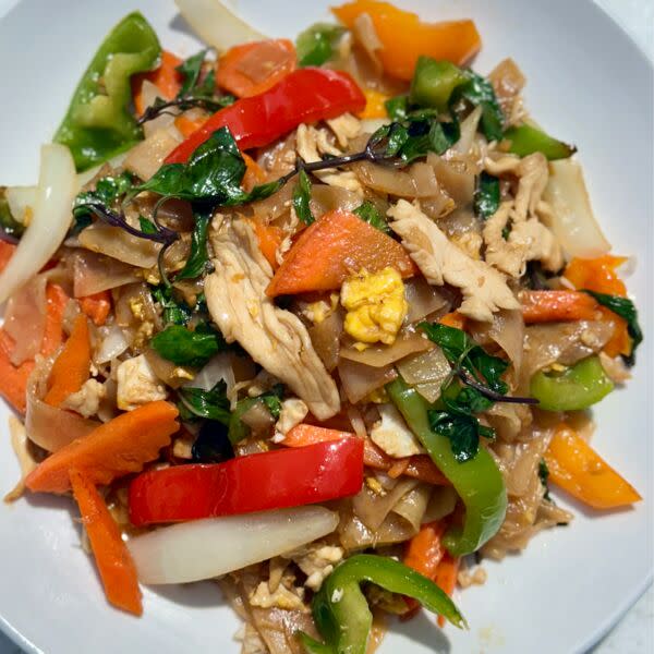 Drunken noodles