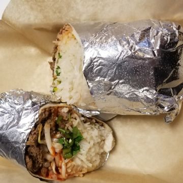 Korean Beef Burrito 