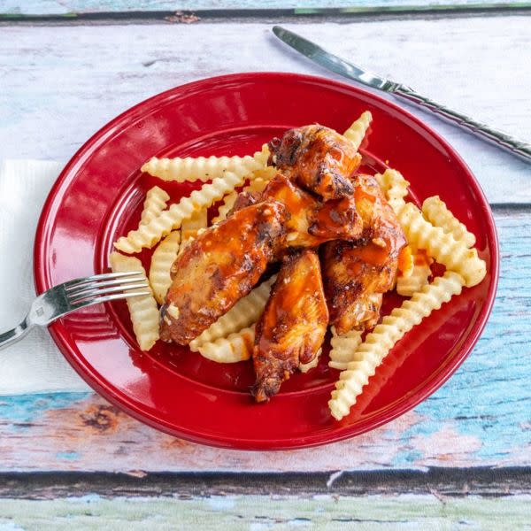 Smoked Wings 'n Fries 
