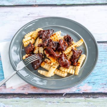 Smoked Rib Tips 'n Fries 