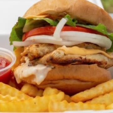 Grilled Chicken Breast Sandwich Meal