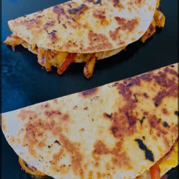Burger Quesadilla Meal