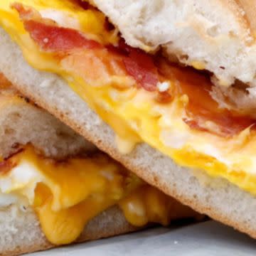 BACON EGG & CHEESE Breakfast Sandwich