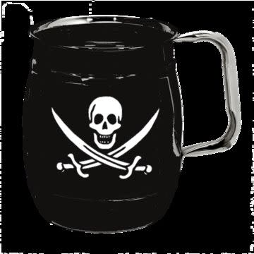 Jolly Roger Barrel Mug