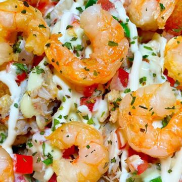 Shrimp w/ Garlic Butter Veggies