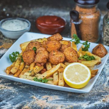 Scallops Basket 