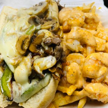 Philly Cheesesteak Combo 