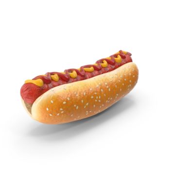 Single Plain Hot Dog