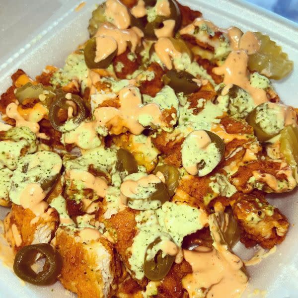 Loaded Chicken Fries 