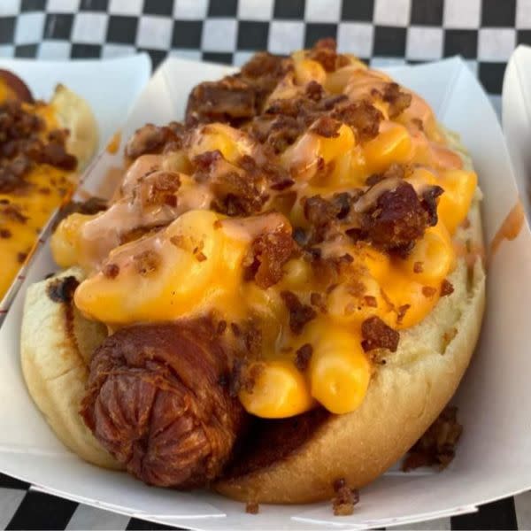 The Mac & Cheesy Hoffa Hot Dog