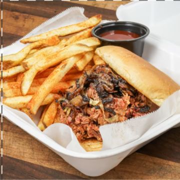 Chopped Brisket Sandwich
