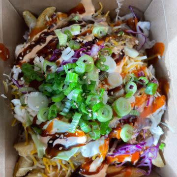 Asian Pulled Pork Fries 
