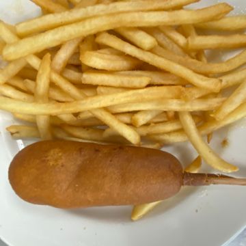 Corn Dog Plate