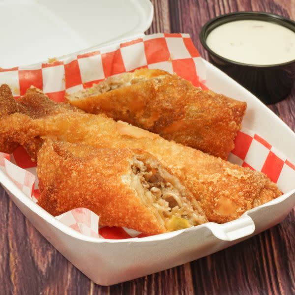 Philly Cheesesteak Eggrolls