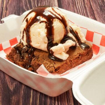 Brownie Fudge Sundae