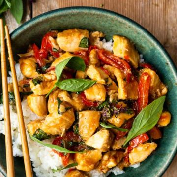 2. Basil Chicken 
