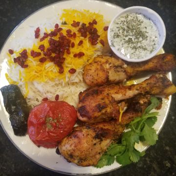Drumstick Kabob Plate