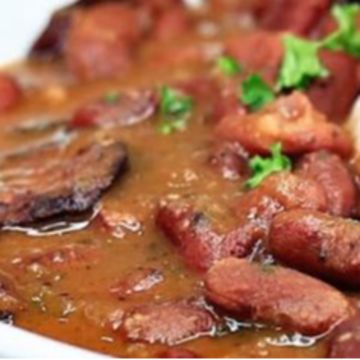 Red Beans & Rice with Smoked Andouille